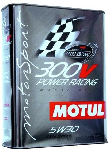 Синтетическое моторное масло Motul 300V Power Racing 5W30