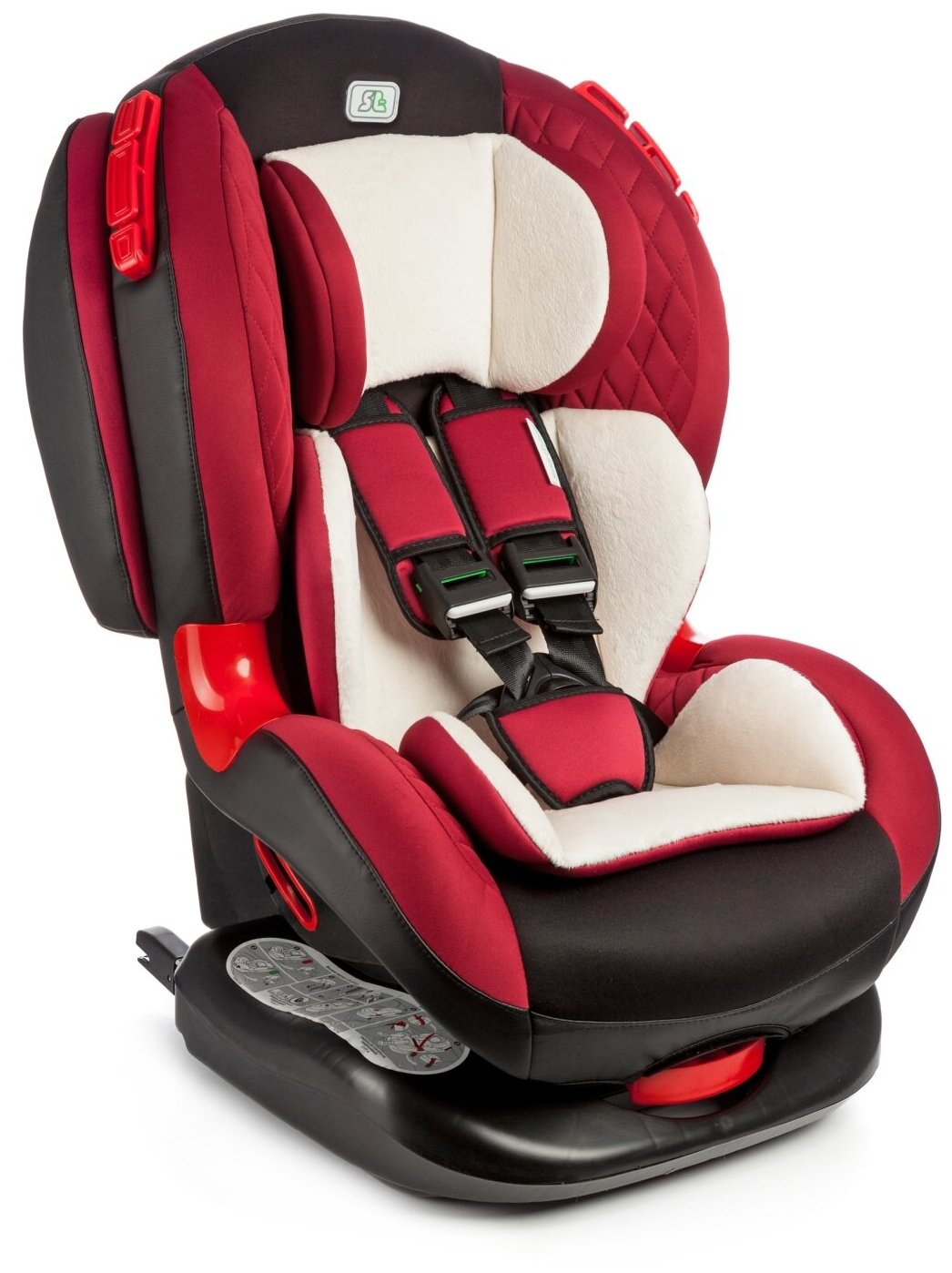 Автокресло Smart Travel ''Premier ISOFIX'' Marsala 1-7 лет 9-25 кг группа 1/2 KRES2063