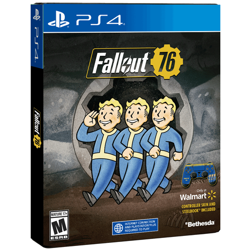 Fallout 76 Steelbook Edition + Controller Skin [US][PS4, русская версия] игра beyond a steel sky steelbook edition ps4 русская версия