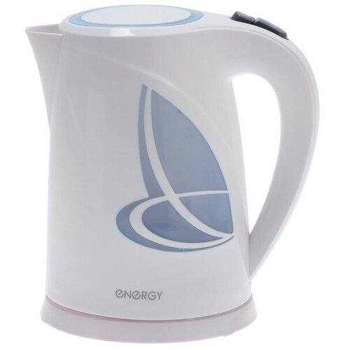 Чайник электрический ENERGY E-211 пластик 18 л 2200 Вт бело-голубой 225500₽