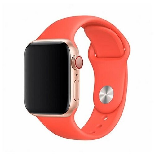 Ремешок Devia Deluxe Series Sport для Apple Watch 44 / 42 мм (Оранжевый)