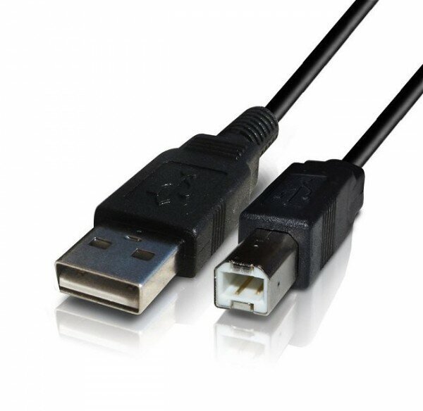 Кабель для подключения принтера МФУ оргтехники USB 2.0 1.5м