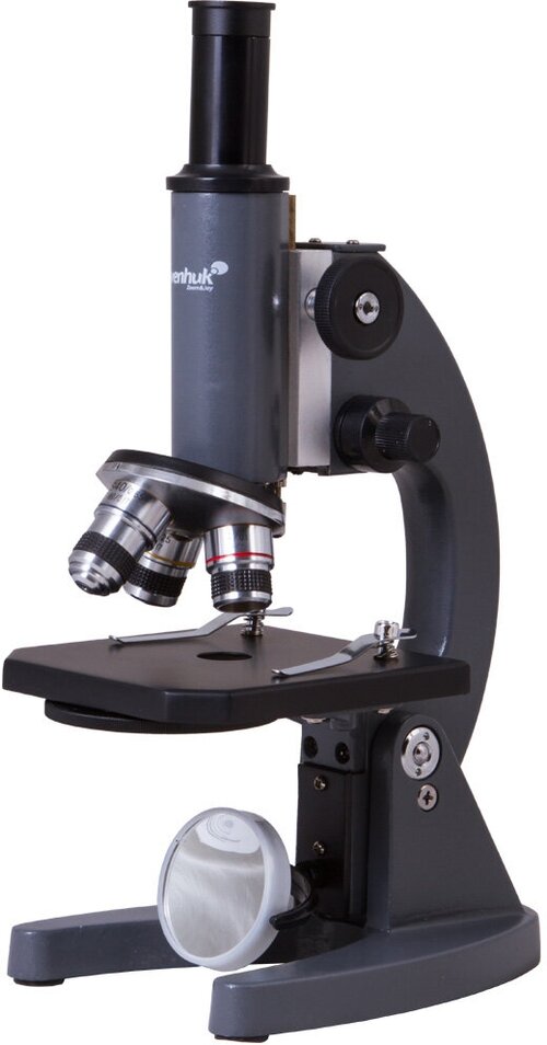 Микроскоп LEVENHUK 5S NG черный/серый