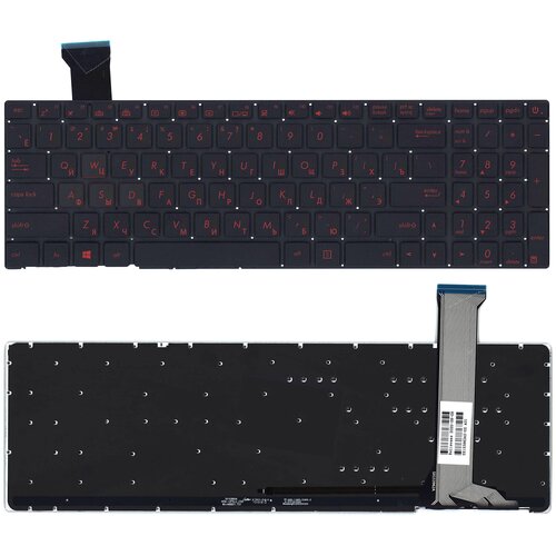 Клавиатура для ноутбука Asus X407 черная 186000₽