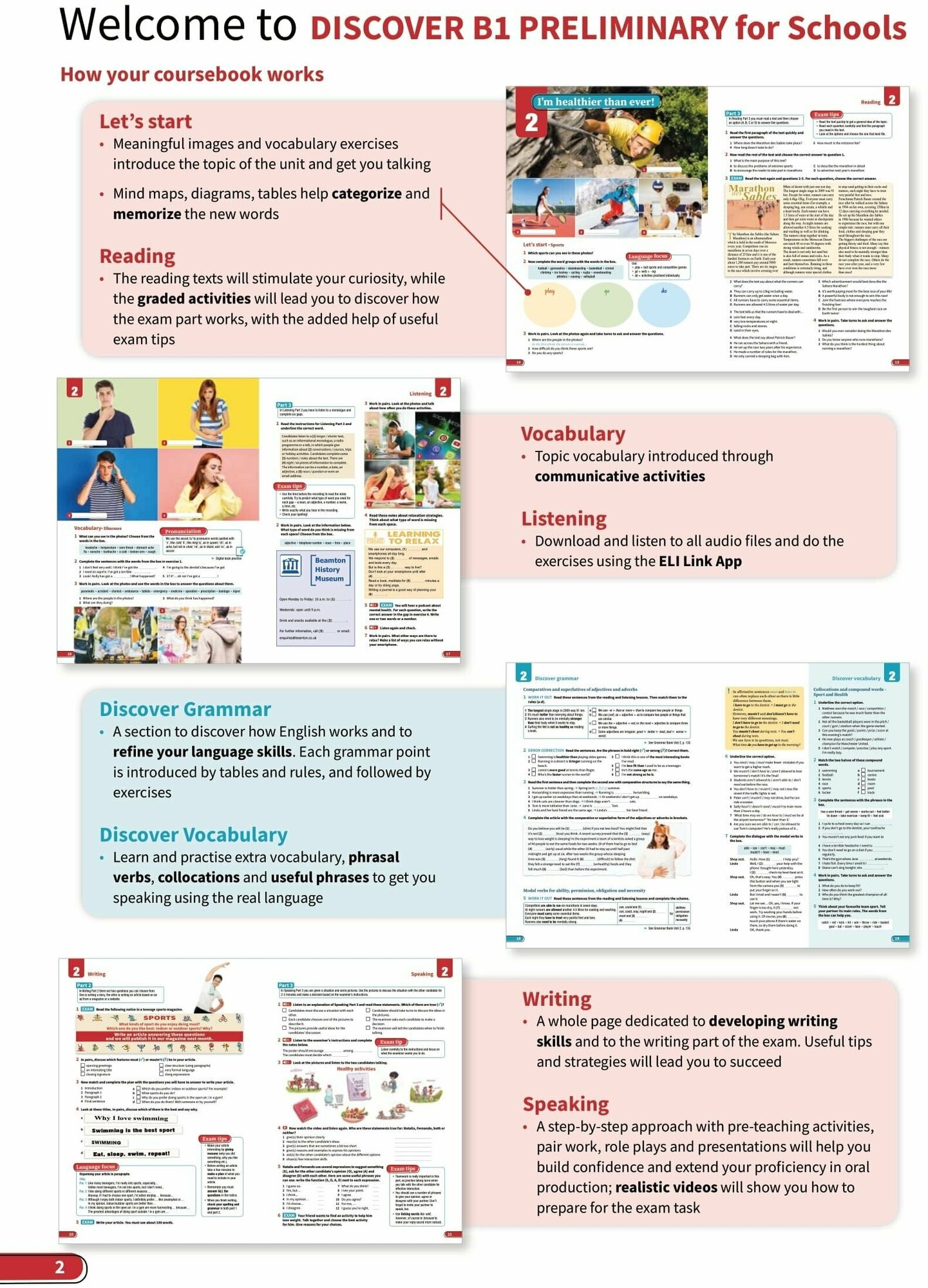 Книга Discover B1 Preliminary for Schools: Student's Book & Workbook + Digital Book + E... - фото №3