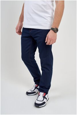 Джинсы зауженные S JEANS Denim Originals, размер 34/32, синий