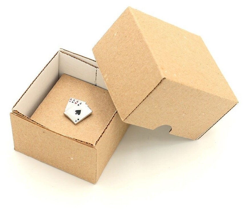 Брошь GENTLETEAM, 1 шт., серебристый — фото 1