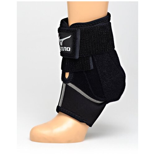 Бандаж на голеностоп Mizuno DF Cut Mid Ankle Support, размер М, черный