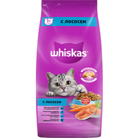 Сухой корм для кошек Whiskas с лососем 5 кг