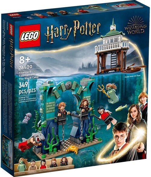 Набор с элементами конструктора LEGO Harry Potter 76420 Triwizard Tournament The Black Lake, 349 дет.