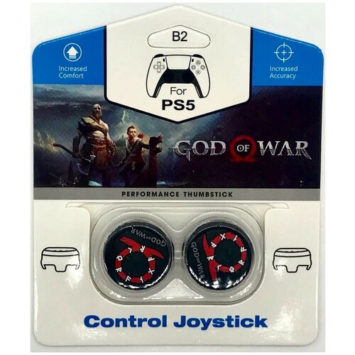 Накладки на стики для геймпада DualSense CQC God of WarB2 2 шт PS5 149000₽