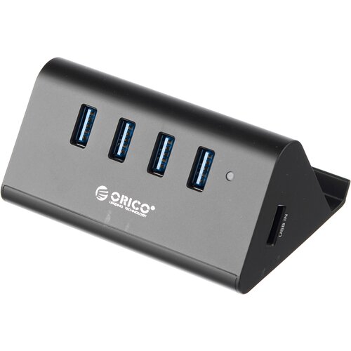 USB-концентратор ORICO SHC-U3 разъемов 4 100 см черный 474600₽