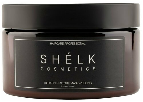 Shelk Cosmetics Пилинг-Маска кератиновая для волос, 250 мл