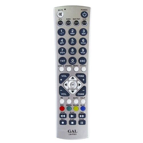 Пульт Gal LM-P001 пульт ду amino rc50d универсальный tv dvd stb