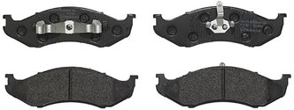 Дисковые тормозные колодки передние brembo P37004 для Jeep Cherokee, Jeep Grand Cherokee, Jeep Wrangler, Kia Carnival (4 шт.)