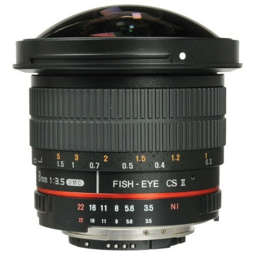 Samyang 8mm f35 AS IF UMC Fish-eye CS II AE Nikon 2999000₽