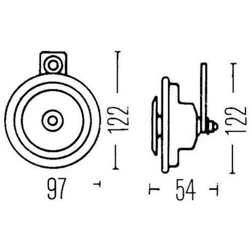 BEHR-HELLA 3AL908571-031 Сигнал 3AL908571-031