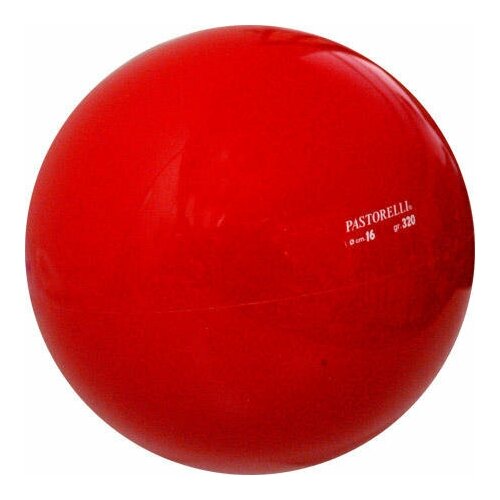 фото Мяч гимнастический pastorelli 16 см красный