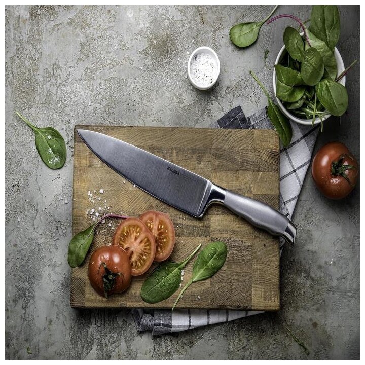Нож поварской MARTA 722810 20 см - фотография № 2