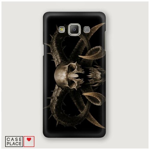 фото Чехол пластиковый samsung galaxy a3 череп 38 case place