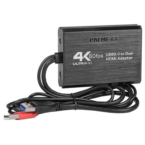 Цифровой конвертер Palmexx USB 3.0 - Dual HDMI Display Adapter PX/AY99
