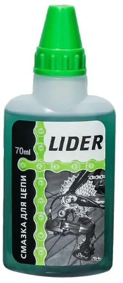 Смазка для велосипеда LIDER с молибденом, 70 мл / Защита велосипедной цепи / Аксессуары