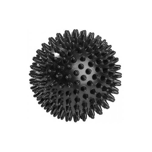 Массажный мяч Mad Wave SPIKY MASSAGE BALL - Черный 9 cm