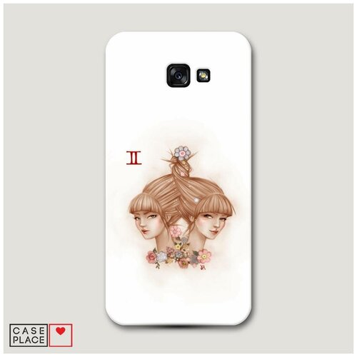 фото Чехол пластиковый samsung galaxy a7 2017 близнецы прическа case place