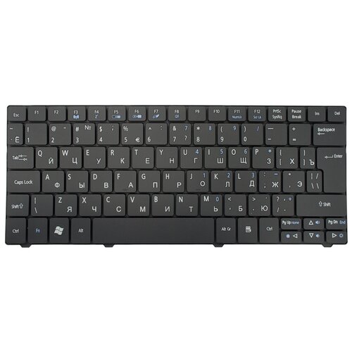 Клавиатура для ноутбука Acer Aspire 1830T 1825 1810T Acer Aspire One 721 722 черная 982₽
