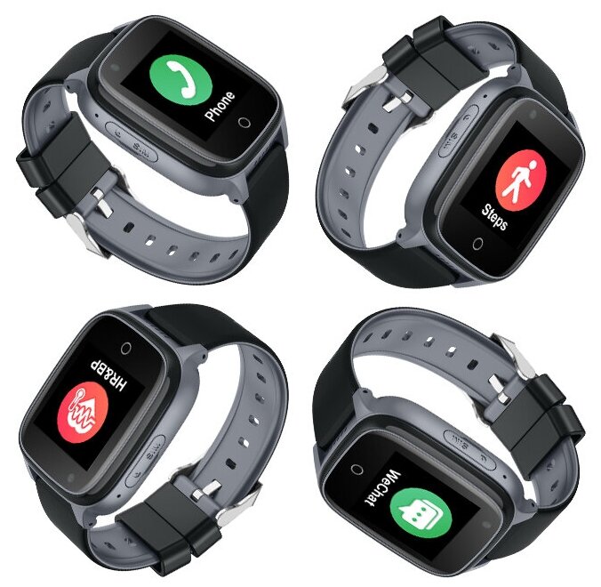 Часы Smart Baby Watch KT17S Wonlex черные