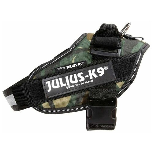 Шлейка Julius-K9 idc-powerharness для собак от 40-70 кг, размер 3, 82-115 см, цвет камуфляж