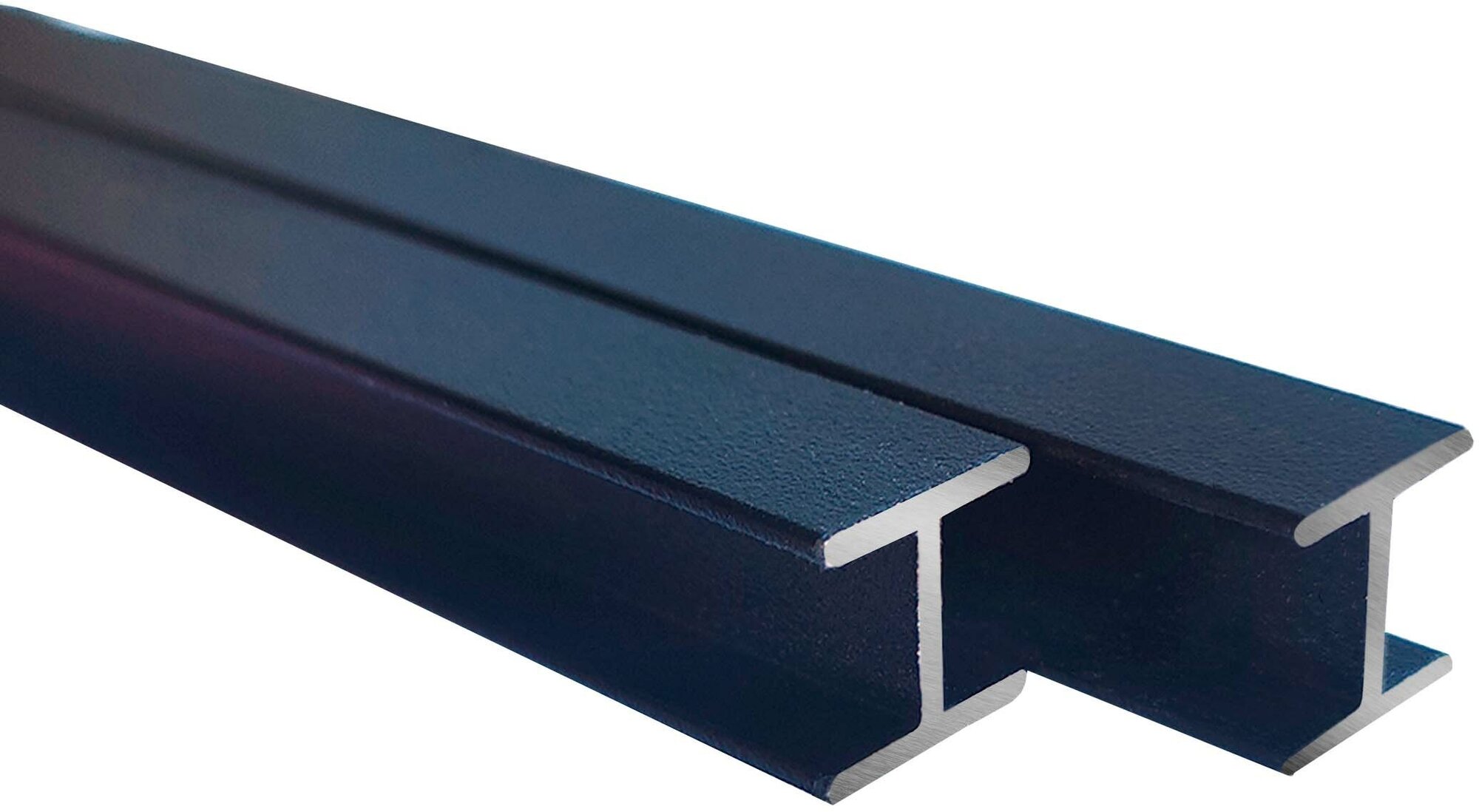 Планка для стеновой панели соединительная 6 мм (Комплект 2 шт) черные