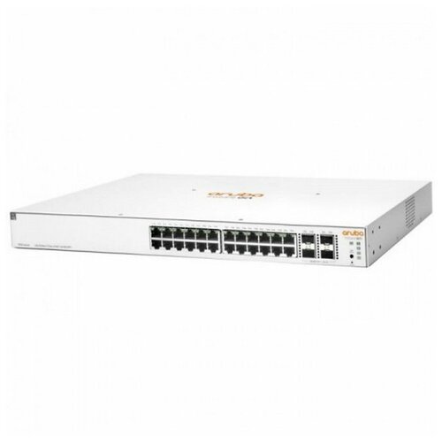 Коммутатор HPE Aruba Instant On 1930 24G Class4 PoE 4SFP/SFP+ 370W (JL684A ) коммутатор hpe aruba instant on 1930 48g class4 poe 4sfp sfp 370w