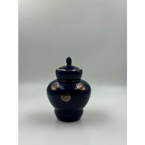 Фарфоровая Сахарница с Крышкой Гжель времён СССР