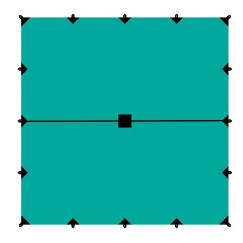 Тент Tramp TRT-103.04 размеры 6*6м тент 6x6 зеленый