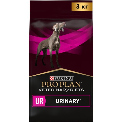 Сухой корм для собак Pro Plan Veterinary Diets Urinary для растворения струвитных камней 3 кг