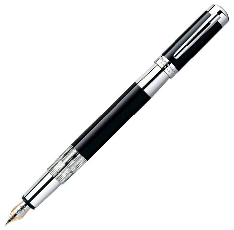 Waterman S0891390 Перьевая ручка waterman elegance, black st (перо f)