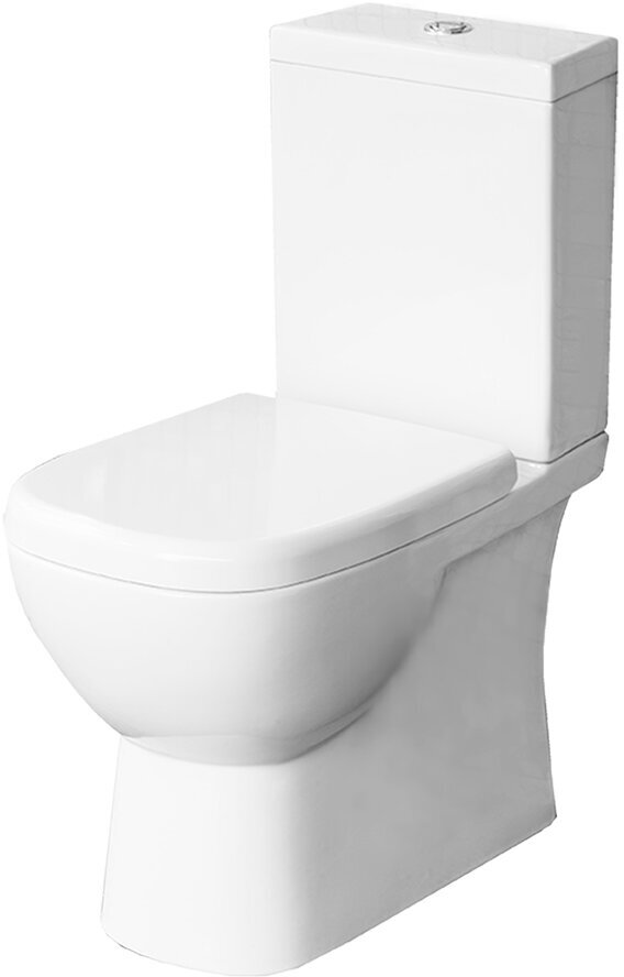 QUADRO SLIM Унитаз-компакт Белый S1 (WC. CC/Quadro/2-SlimDM/WHT. G/S1)