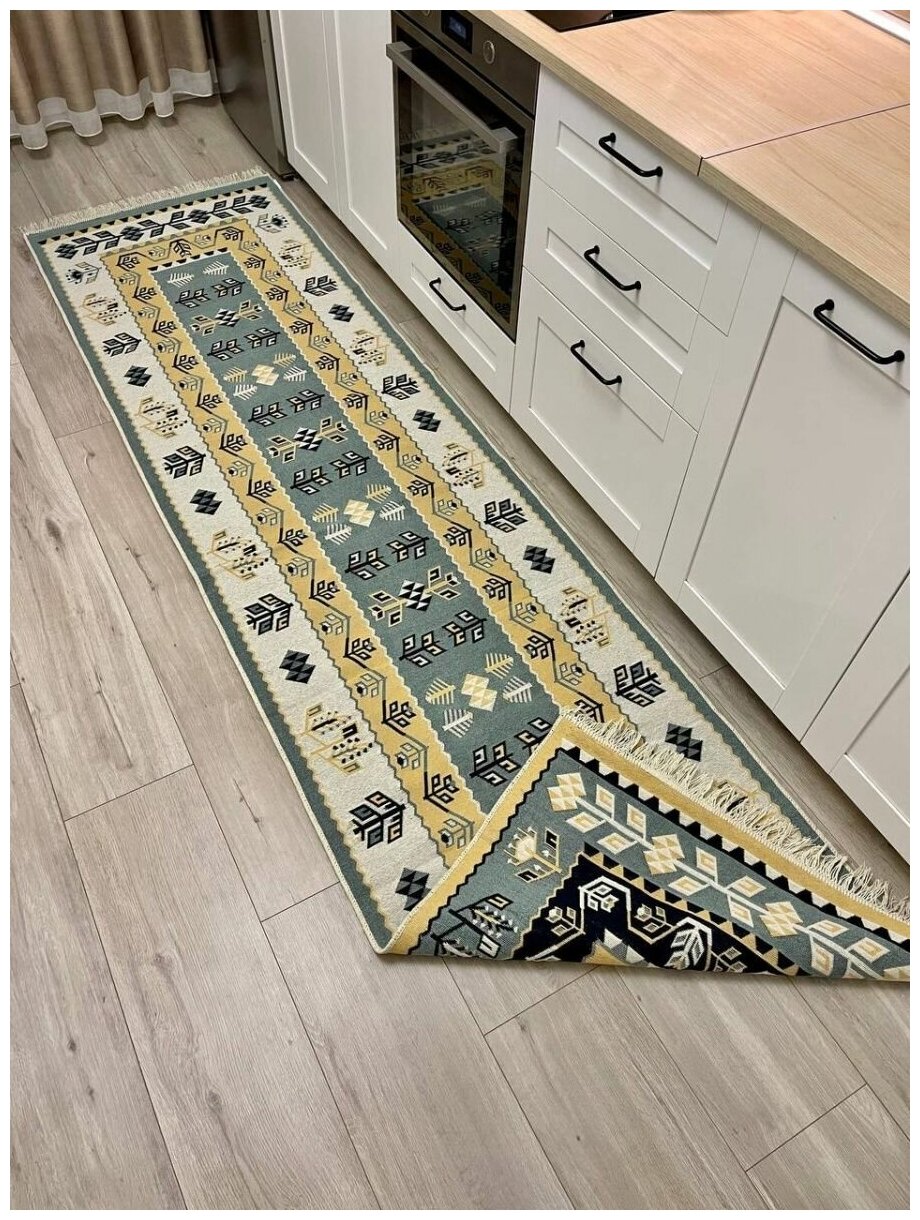 Ковер дорожка безворсовый 80×300 — фото 1