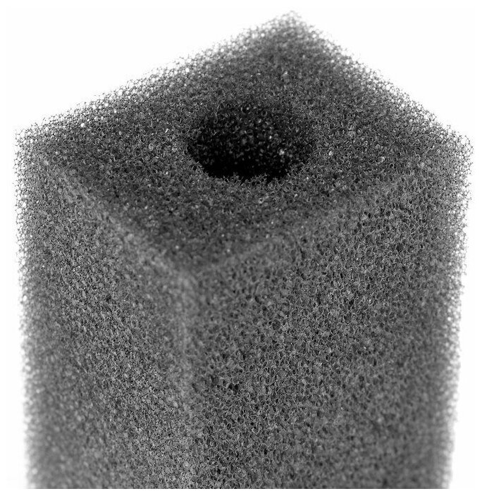 Губка прямоугольная для фильтра турбо, 3,5х4х10 см - фотография № 2