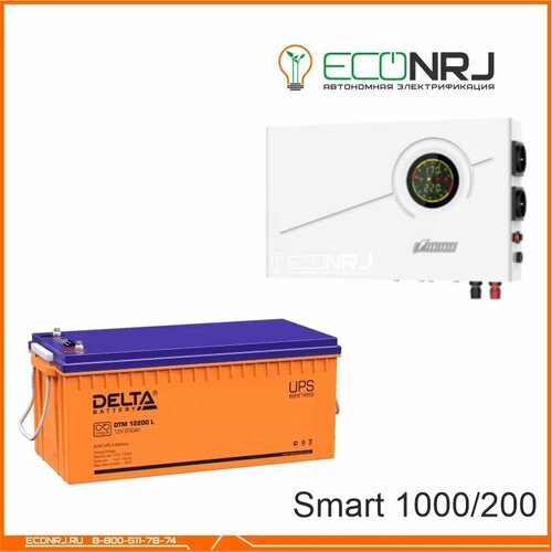 Ибп Powerman Smart 1000 Inv + Delta Dtm 12200 L