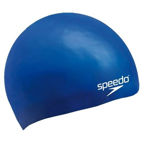 фото Шапочка для плавания детская speedo molded silicone cap jr , арт.8-709900002, синий, силикон