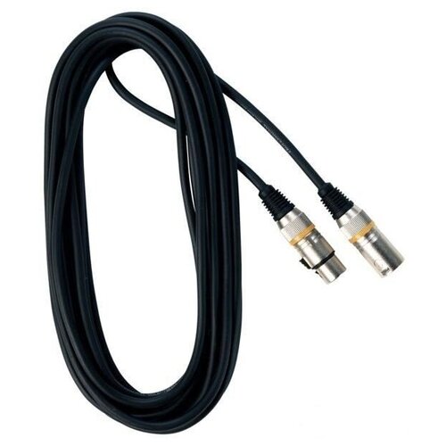 Микрофонный кабель XLR(М) XLR( F) 6 м Rockcable RCL30356 D7 rockcable rcl 30309 d7 микрофонный кабель xlr m xlr f 9 м