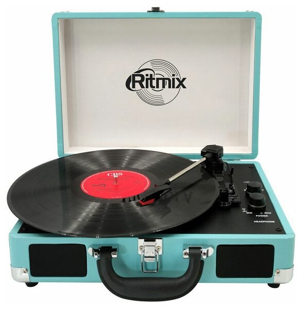 Проигрыватель виниловых дисков Ritmix LP-160B Blue