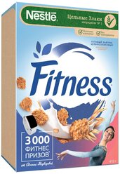 Готовый завтрак Nestle Fitness Хлопья из цельной пшеницы, обогащенные витаминами и минеральными веществами, коробка, 410 г