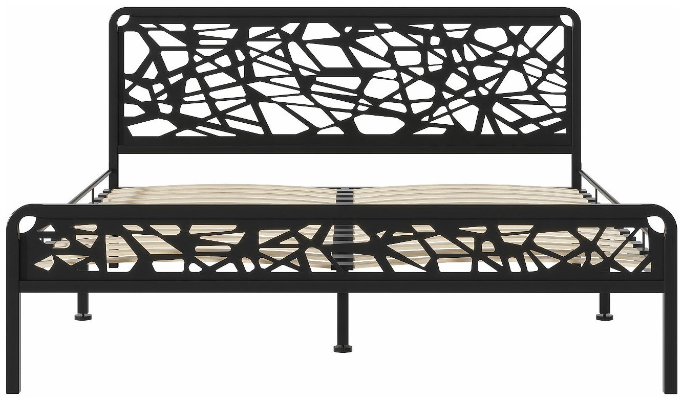 Кровать Форвард-мебель Орион Черный, металл 160х200 см