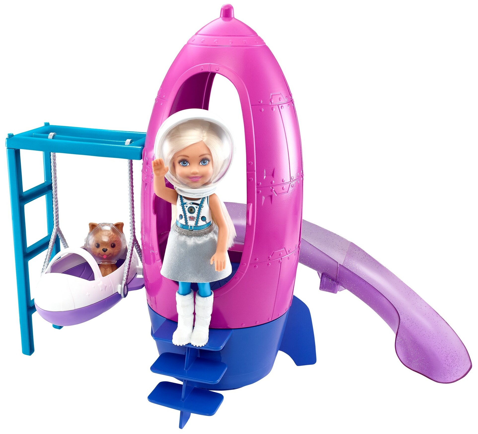 Набор Barbie Челси Игровая площадка Полёт в Космос GTW32