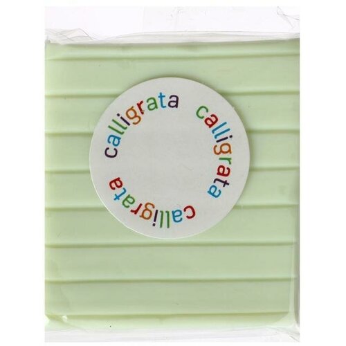 Полимерная глина 50 грамм Calligrata светло-зеленый 482₽