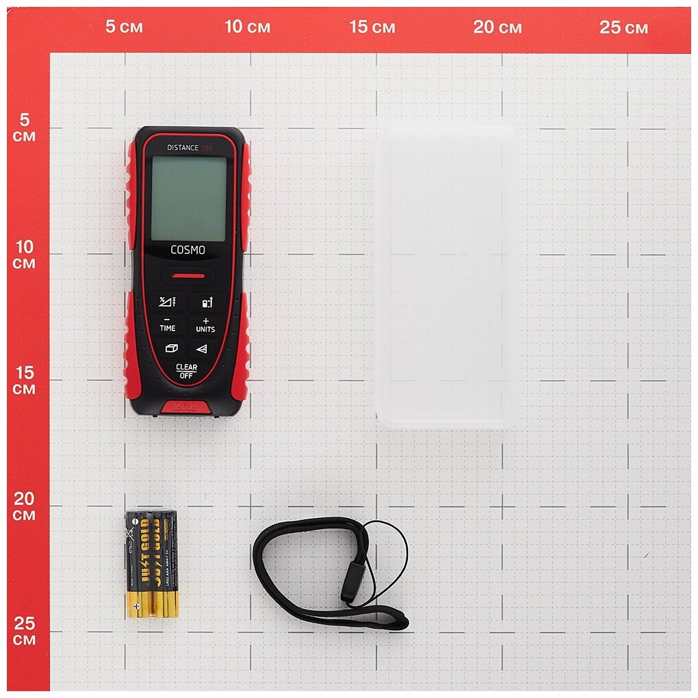 Лазерный дальномер ADA COSMO 100 [а00412] - фото №18