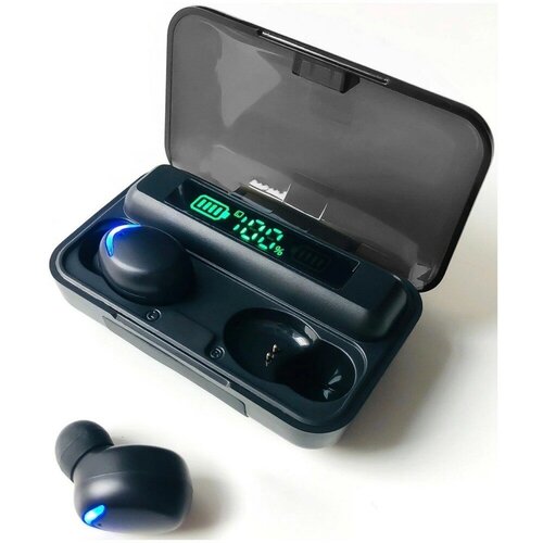 Беспроводные наушники TWS F9-5 Bluetooth повербанк блютуз гарнитура 450₽